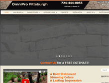 Tablet Screenshot of omnipropittsburgh.com